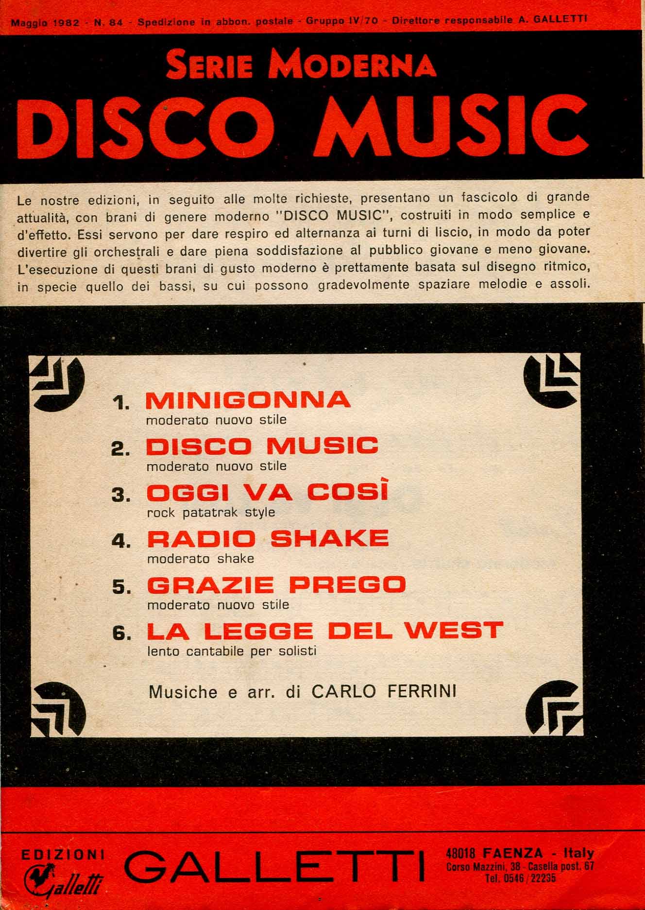 Radio shake: moderato shake